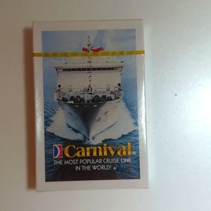 Carnival Cruise Line Deck of Cards